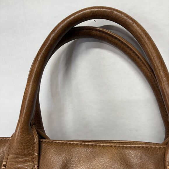 STEVE MADDEN Brown Vegan Satchel Bag - Picture 9 of 13